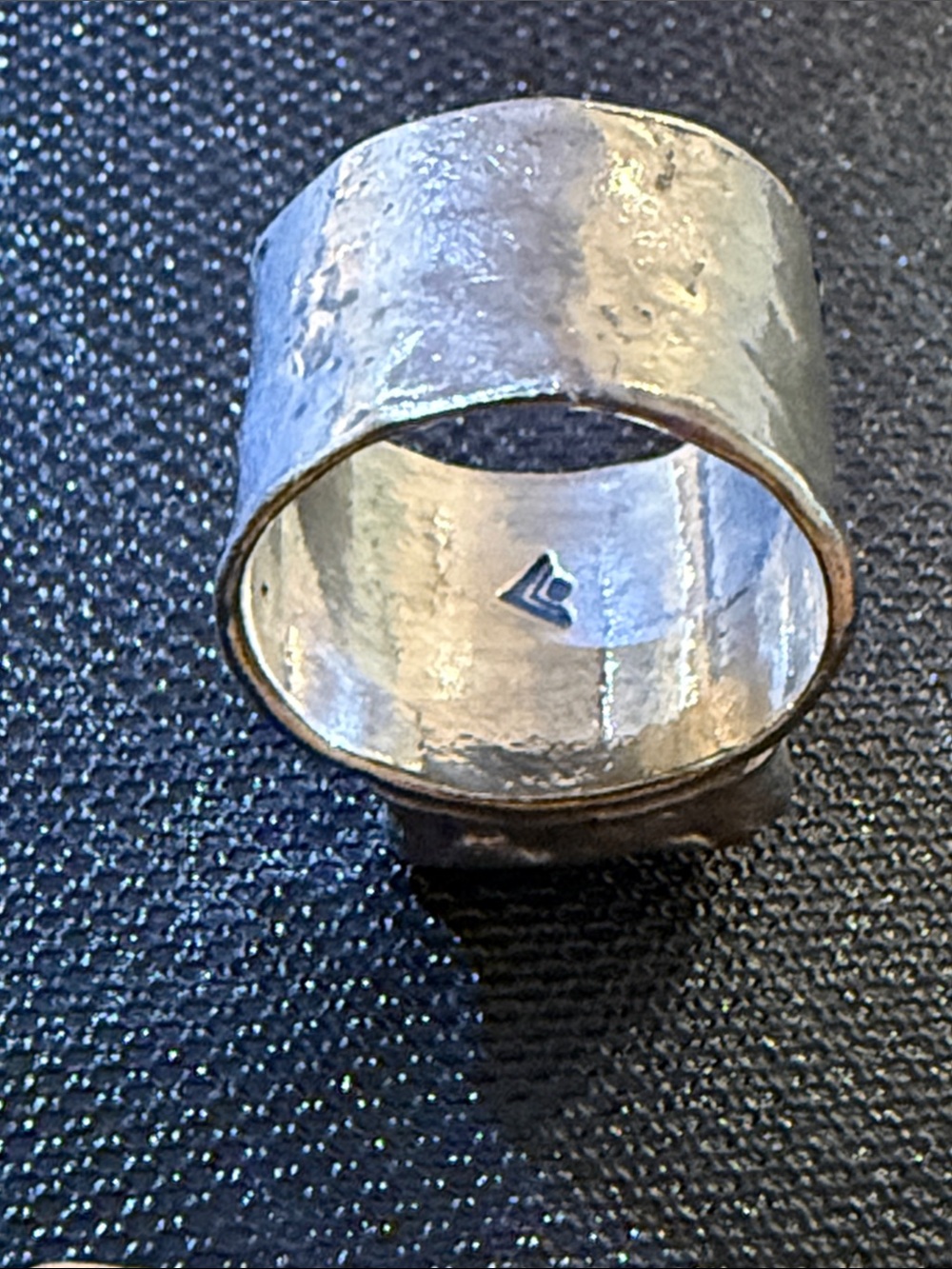 Silpada Sterling Silver Smoky Quartz Square Ring - Smoky Gray - Picture 4 of 7